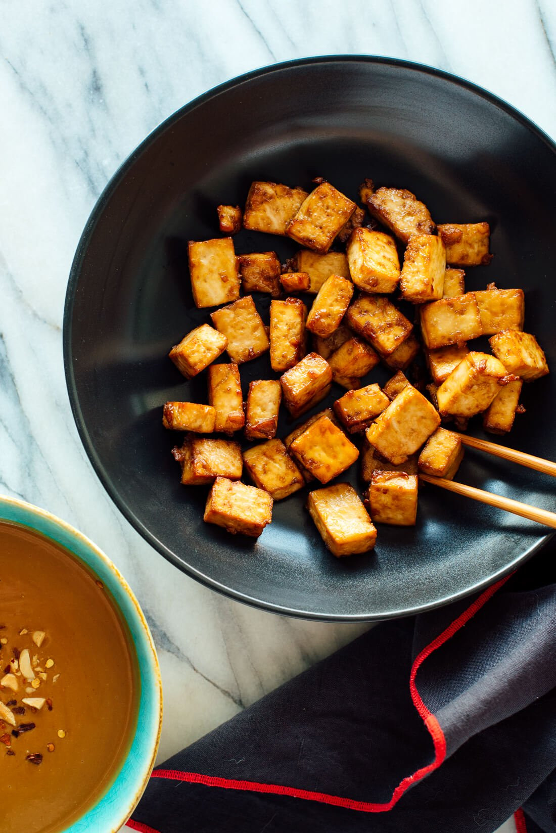 Firm Tofu Recipes
 How to Make Crispy Baked Tofu Cookie and Kate