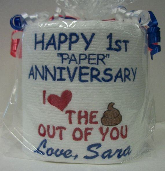 First Anniversary Gift Ideas Paper
 Paper Anniversary First Anniversary for him by