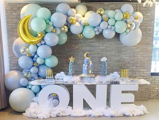 First Birthday Boy Decorations
 Sun and Moon Best First Birthday Themes