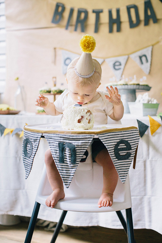 First Birthday Party Ideas For Boys
 Simple rustic boy s 1st birthday for Owen