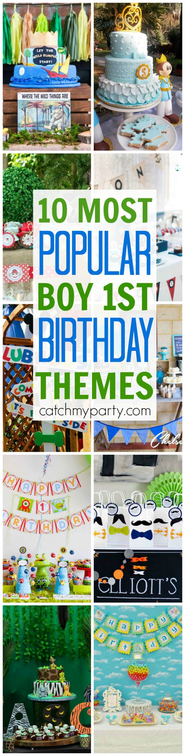 First Birthday Party Ideas For Boys
 10 Most Popular Boy 1st Birthday Party Themes