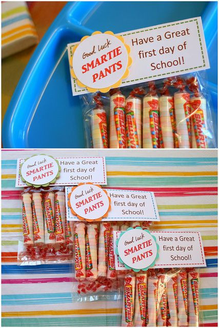 First Day Of School Gifts For Kids
 Wish your kids a great first day with these sweet treats