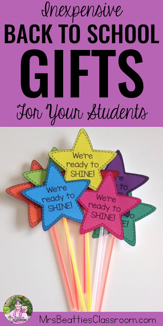 First Day Of School Gifts For Kids
 Inexpensive Back to School Gifts for Your Students