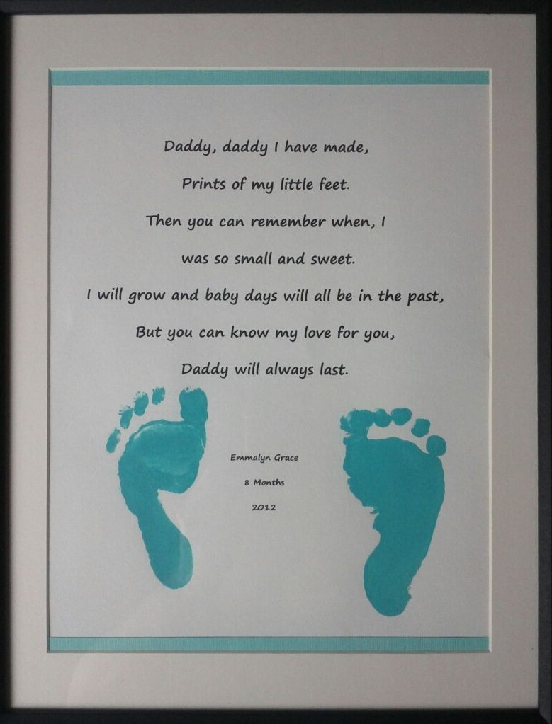 First Father'S Day Gift Ideas From Baby
 Father s Day Poem 2012