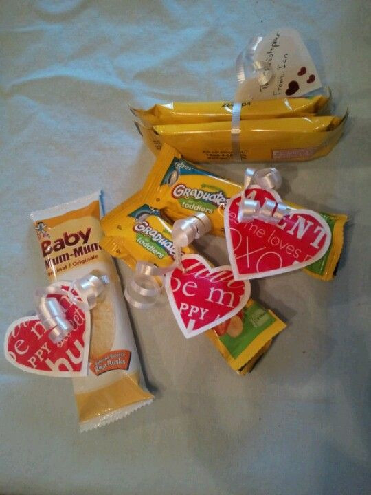 First Valentines Gift Ideas
 Valentine s for baby or toddler at daycare or preschool