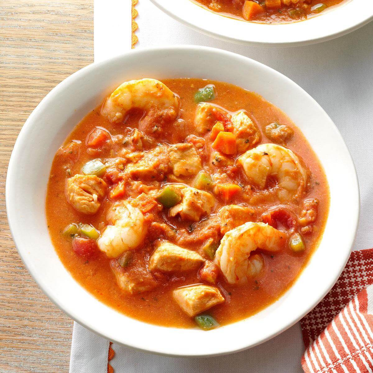 Fish And Shrimp Soup
 Seafood Soup Recipe