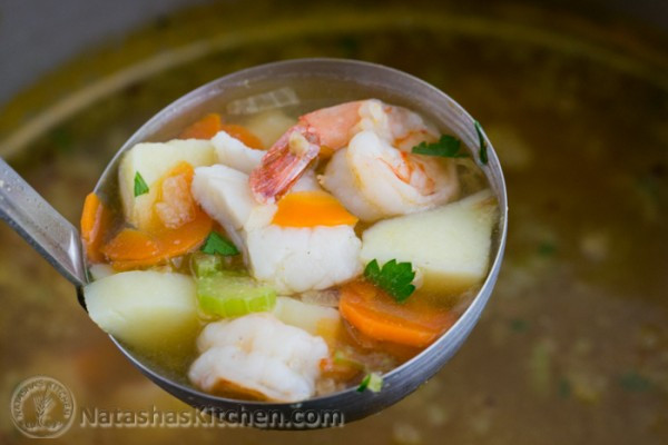 Fish And Shrimp Soup
 Fish and Shrimp Soup Ukha Recipe
