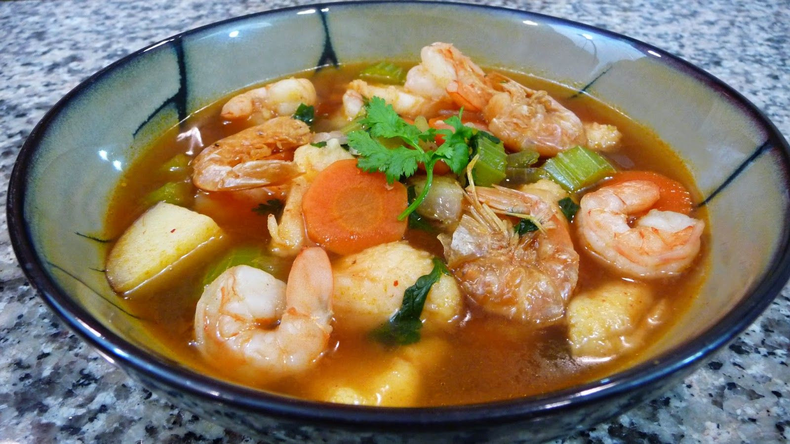 Fish And Shrimp Soup
 Mexican Shrimp Soup Easy Cooking