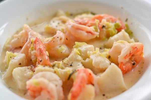 Fish And Shrimp Soup
 Shrimp and Fish Chowder Salu Salo Recipes