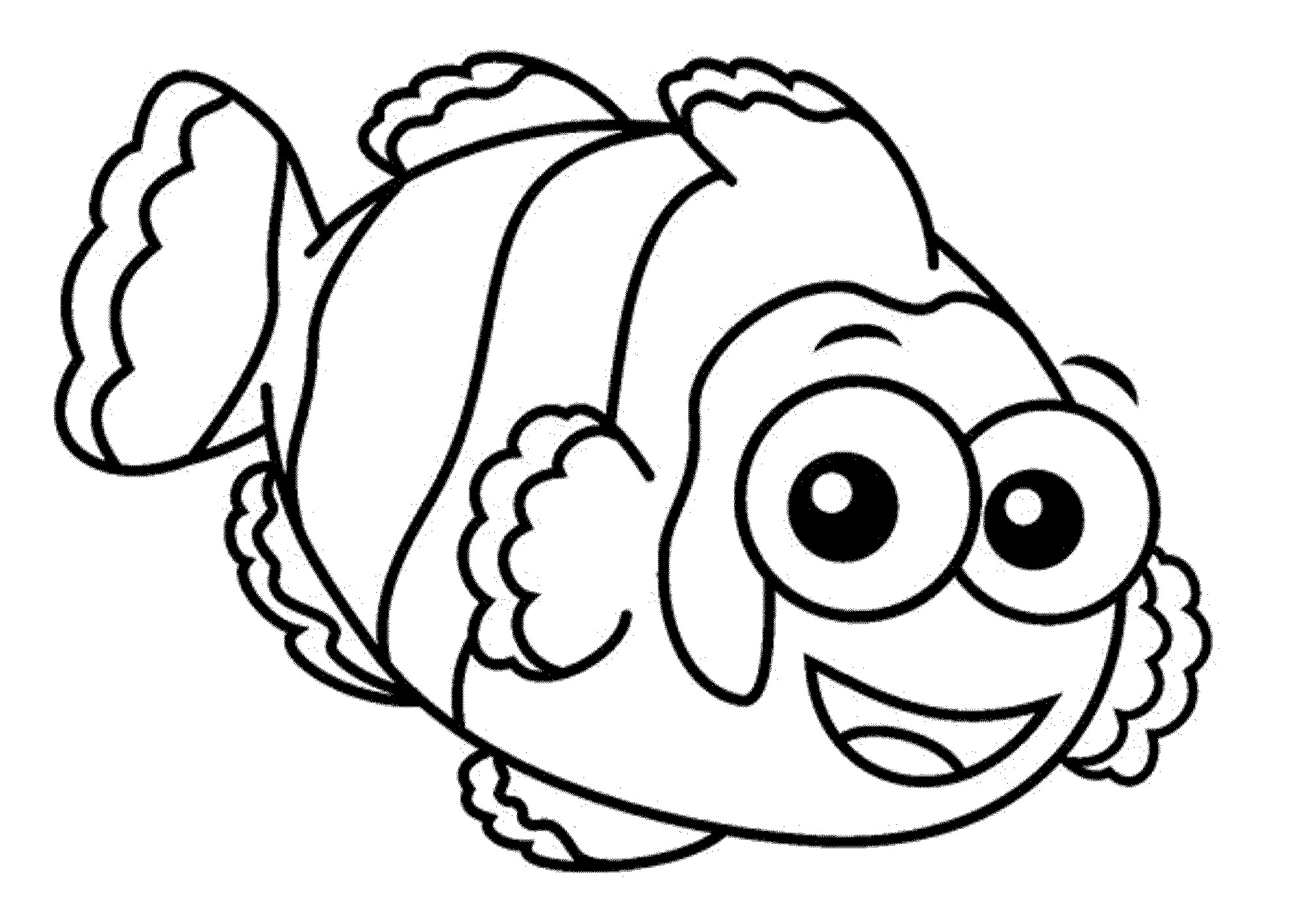 Fish Coloring Pages For Kids
 Print & Download Cute and Educative Fish Coloring Pages