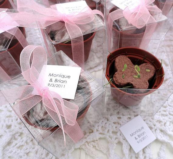 Flower Seed Wedding Favors
 Flower Seed Butterfly Wedding Favors Bridal Shower by