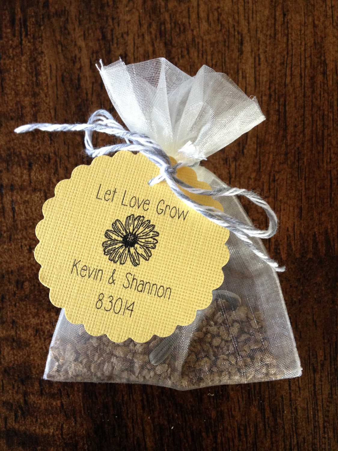 Flower Seed Wedding Favors
 Flower Seed Wedding Favors Events Weddings by