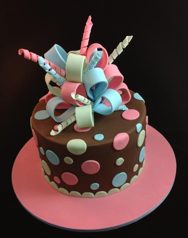 Fondant Birthday Cakes
 fondant cakes for beginners Google Search Chocolate