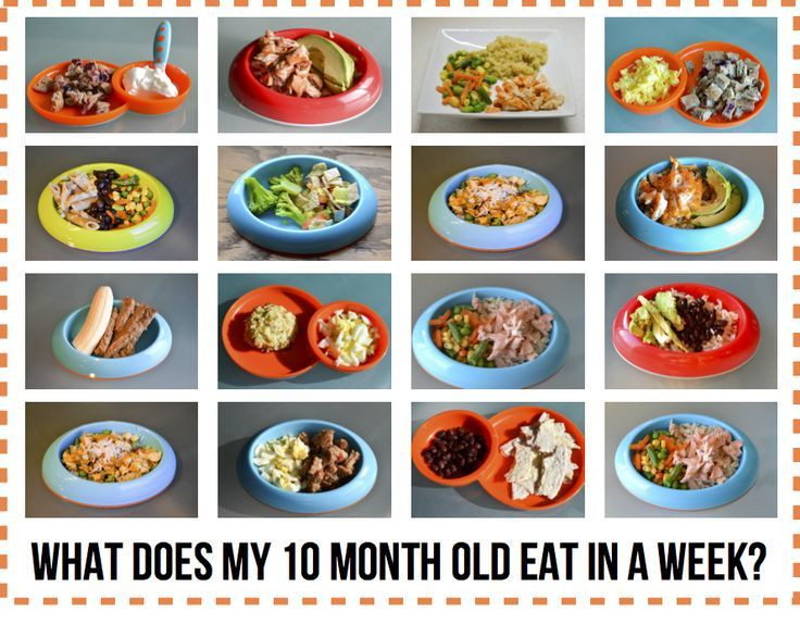 Food For 10 Months Old Baby Recipes
 What Does My 10 Month Old Eat in a Week