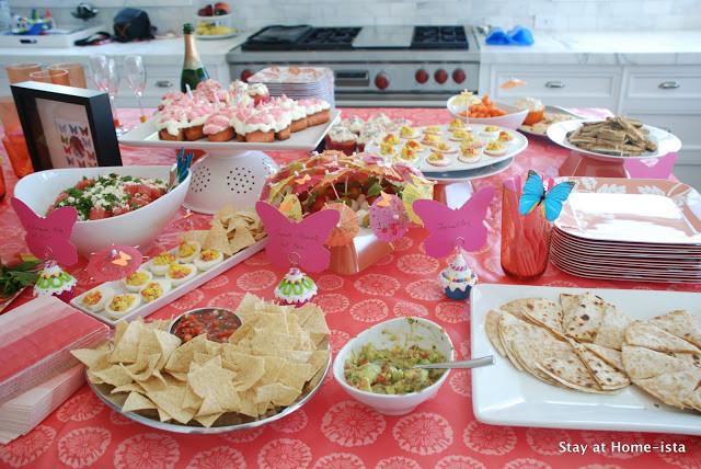 Food For Kids Birthday Party At Home
 Stay at Home ista Summer Party Menu Food for a Butterfly