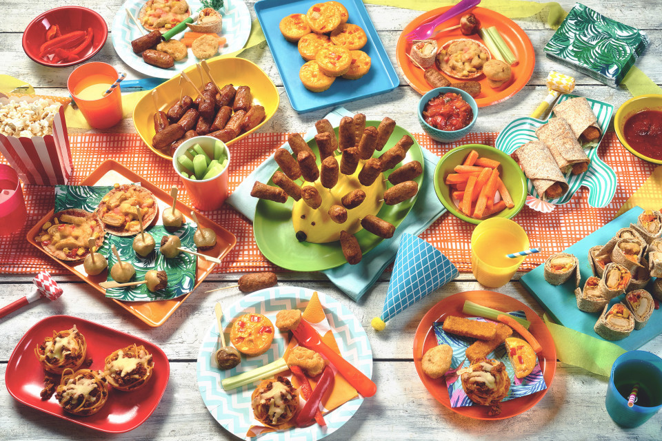 Food For Kids Party
 Ve arian Kids Party Food Ideas Party Finger Food
