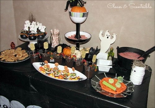 Food Halloween Party Ideas
 Halloween Party Ideas Clean and Scentsible