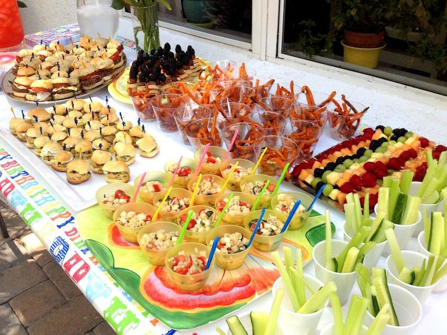 Food Ideas For 1St Birthday Party With Adults
 Pin on kids birthday party