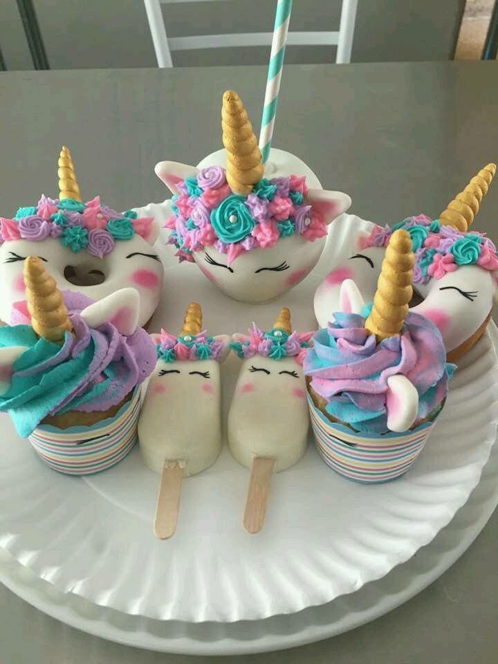 Food Ideas For Unicorn Party
 Instead of a cake you can have unicorn theme ice creams or