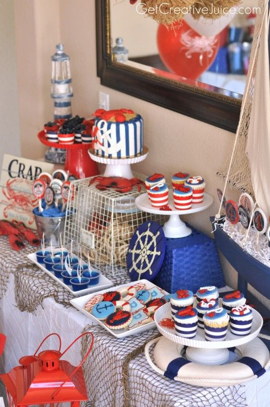 Food Ideas Nautical Theme Party
 26 Awesome Nautical Party Ideas To Try Shelterness