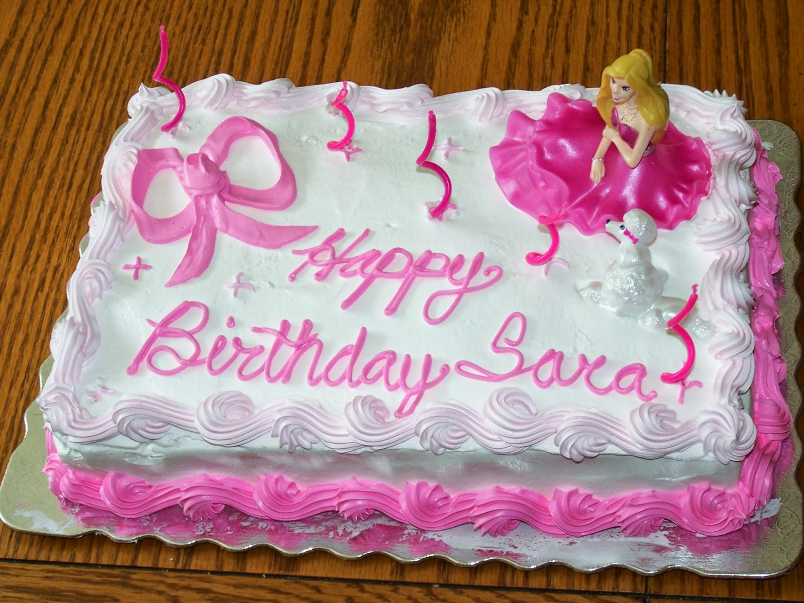 Food Lion Birthday Cakes
 Happy Birthday Sara
