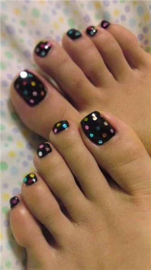 Foot Nail Designs
 Simple nail art designs for beautiful feet – NAILKART