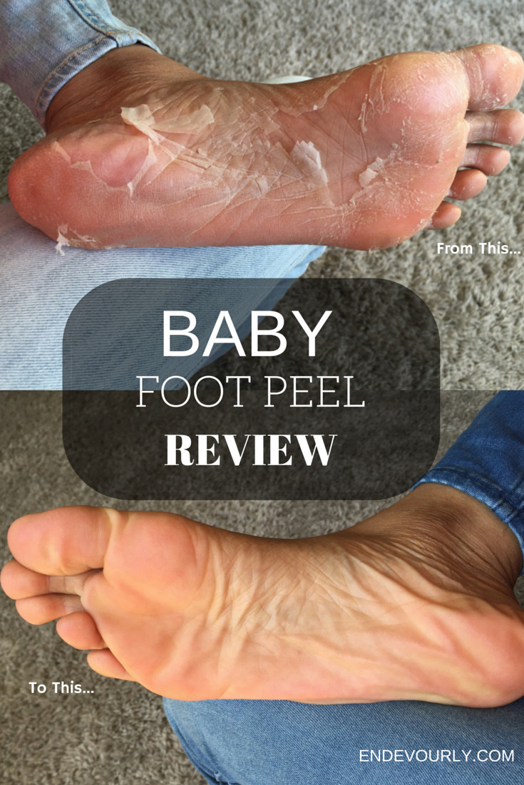 Foot Peeling Mask DIY
 Baby Foot Peel Review