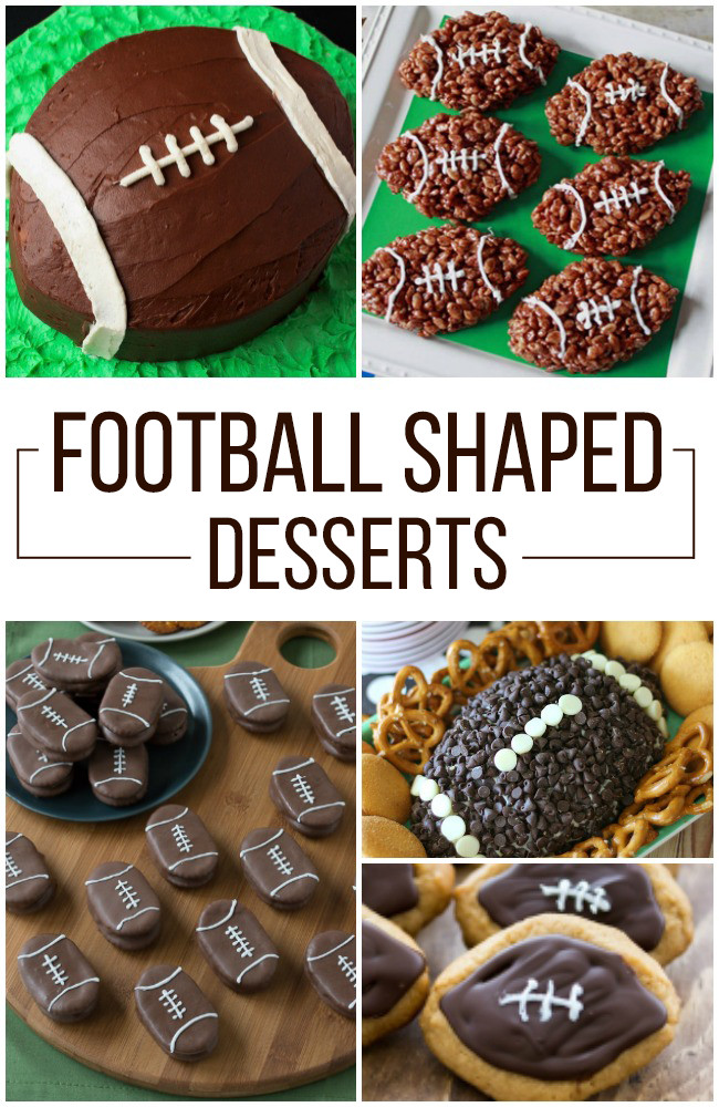 Football Desserts Recipes
 17 Football Shaped Foods for Opening Day