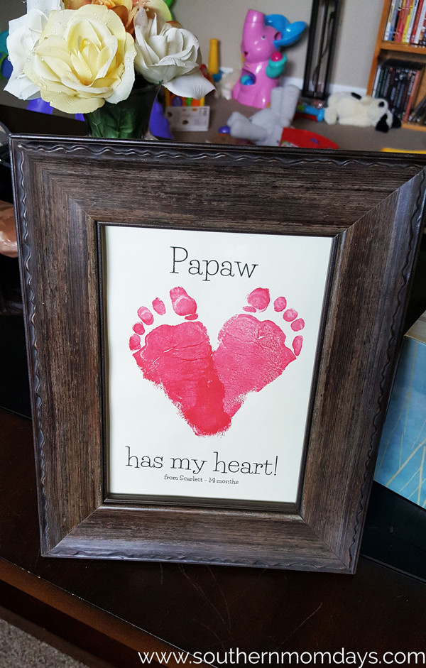 Footprint Father'S Day Gift Ideas
 The BIG list of handprint art ts keepsakes