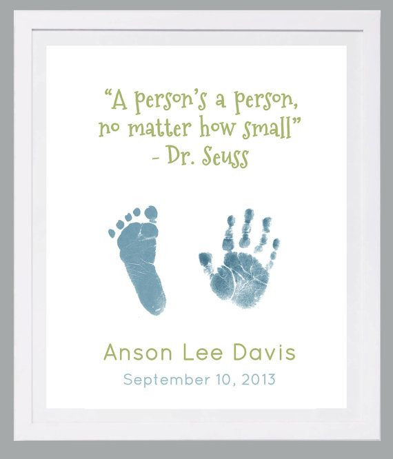 Footprint Quotes For Baby
 Hand and Footprint Art by Forever Prints New Baby Baby