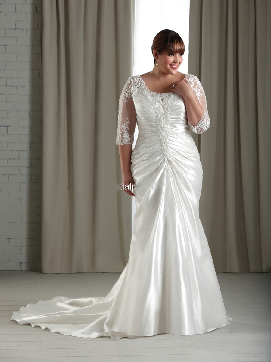 Form Fitting Wedding Dress
 Form Fitting Wedding Dresses With Sleeves 2014 2015