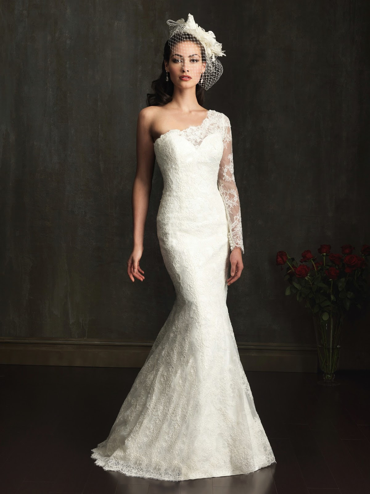 Form Fitting Wedding Dress
 DressyBridal Allure Wedding Dresses Fall 2013 Collection