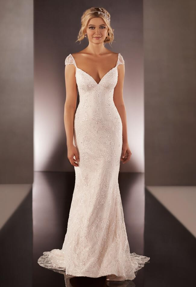 Form Fitting Wedding Dress
 Essence of Australia Martina Liana Wedding Dresses Fall 2015