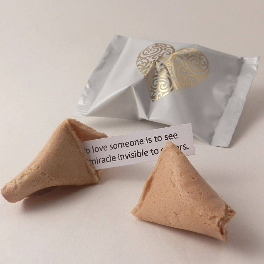 Fortune Cookie Wedding Favors
 Wedding Fortune Cookies Wedding Favours