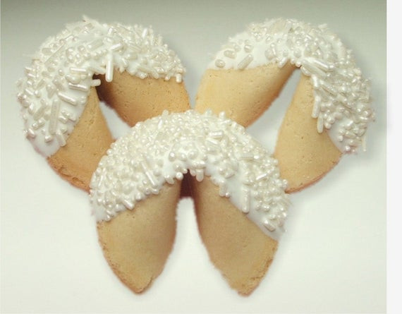 Fortune Cookie Wedding Favors
 Items similar to 96 Wedding Fortune Cookies Wedding