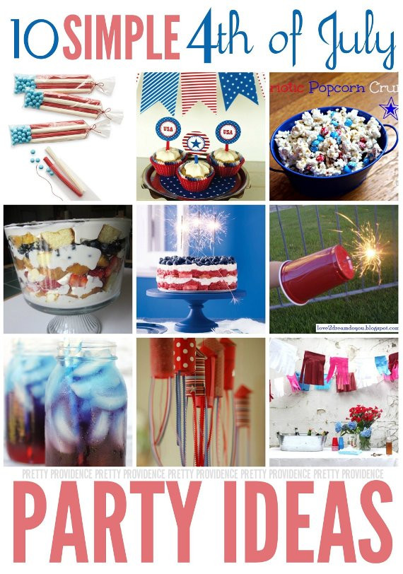Fourth Of July Birthday Party
 Fourth of July Party Ideas Pretty Providence