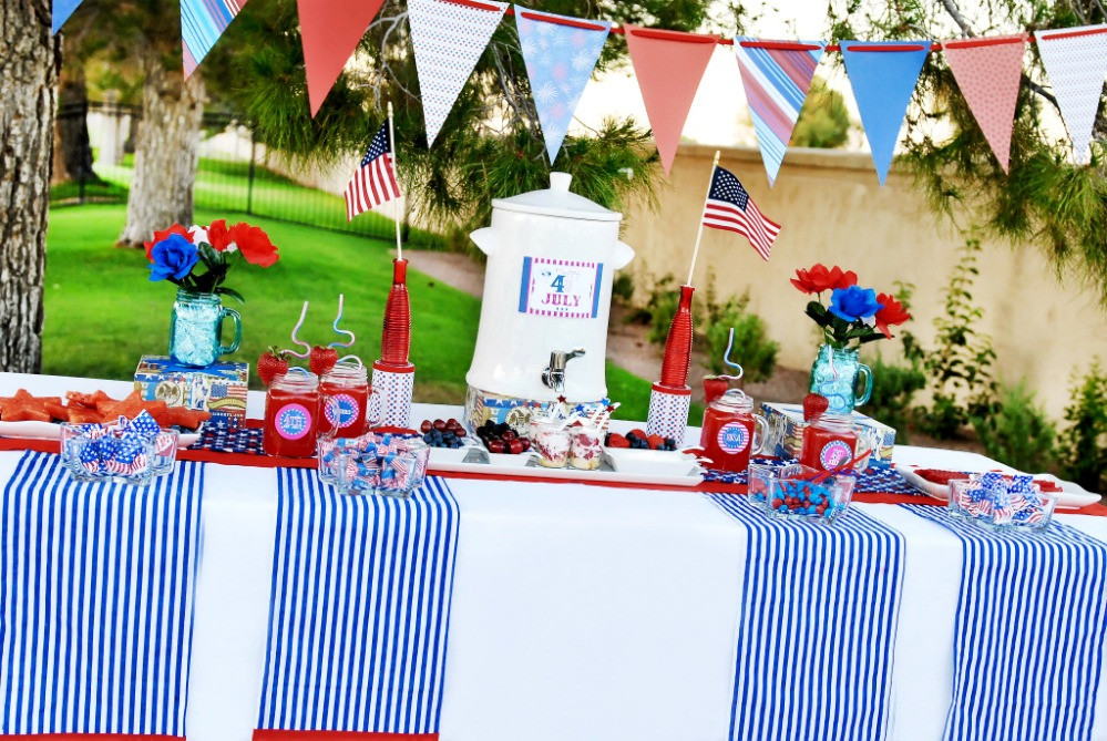Fourth Of July Birthday Party
 Kara s Party Ideas 4th of July Party Idea Roundup Party
