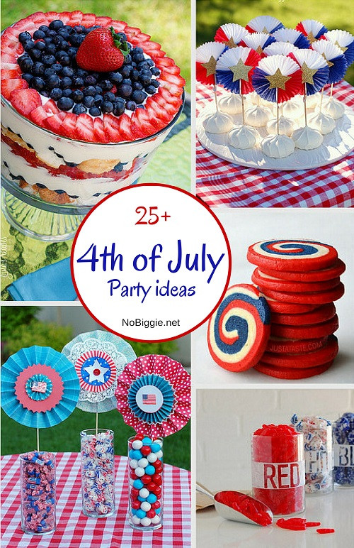 Fourth Of July Birthday Party
 25 4th of July Party ideas NoBiggie
