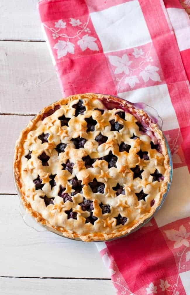 Fourth Of July Pie Recipes
 4th of July Dessert Recipe Star Spangled Blueberry Pie