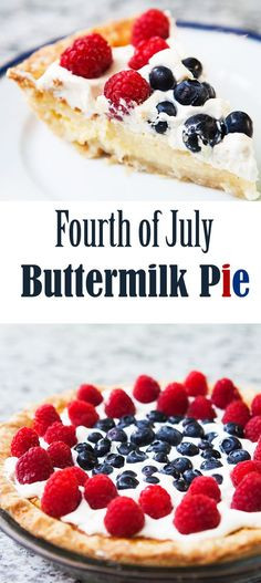 Fourth Of July Pie Recipes
 Fourth July Buttermilk Pie Recipe — Dishmaps