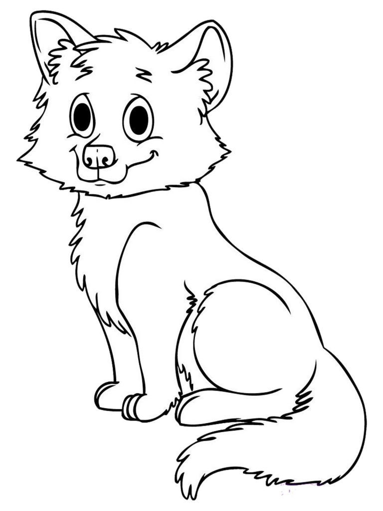 Fox Coloring Pages For Kids
 Free Printable Fox Coloring Pages For Kids