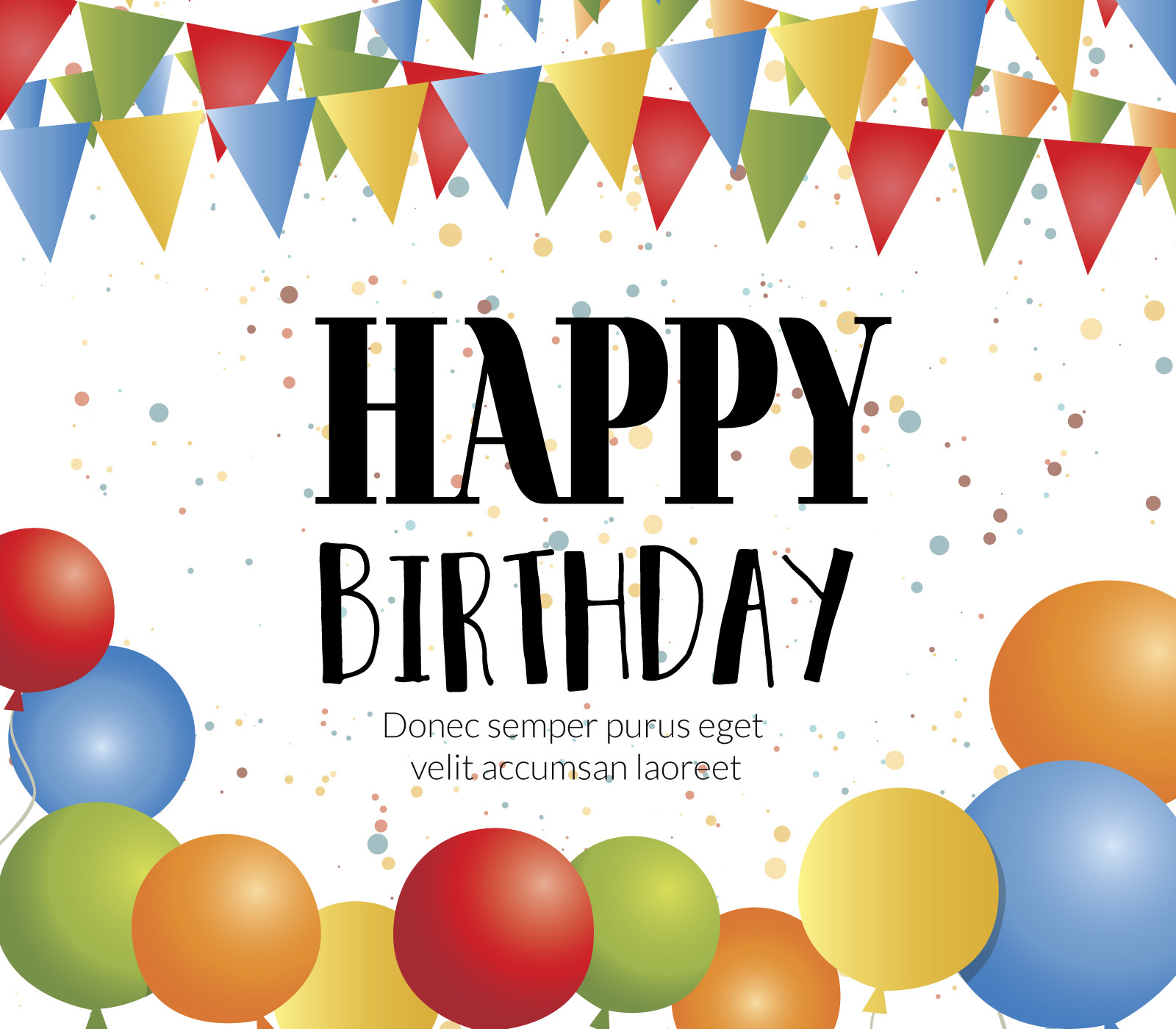 Free Birthday Card Maker
 Happy Birthday card maker Editable design