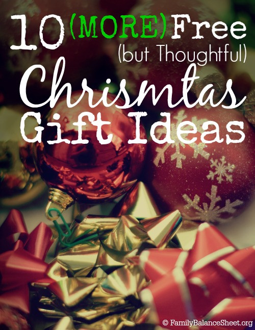 Free Christmas Gift Ideas
 10 FREE Christmas Gift Ideas