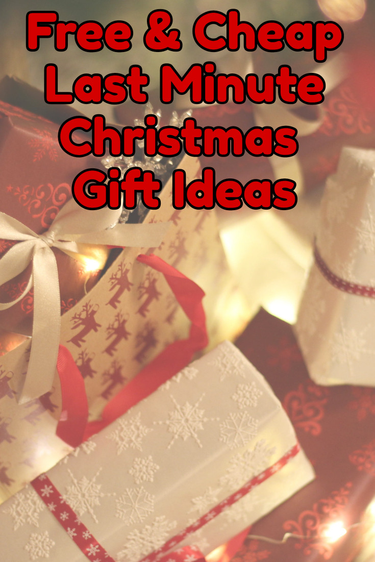 Free Christmas Gift Ideas
 Free and Cheap Last Minute Christmas Gift Ideas for