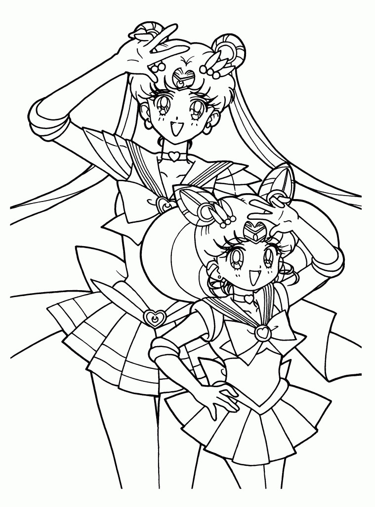 Free Coloring Pages For Toddlers
 Free Printable Sailor Moon Coloring Pages For Kids