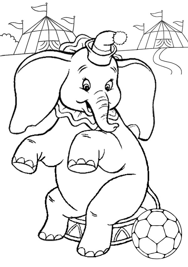 Free Coloring Pages For Toddlers
 Elephant coloring Pages Sheets &