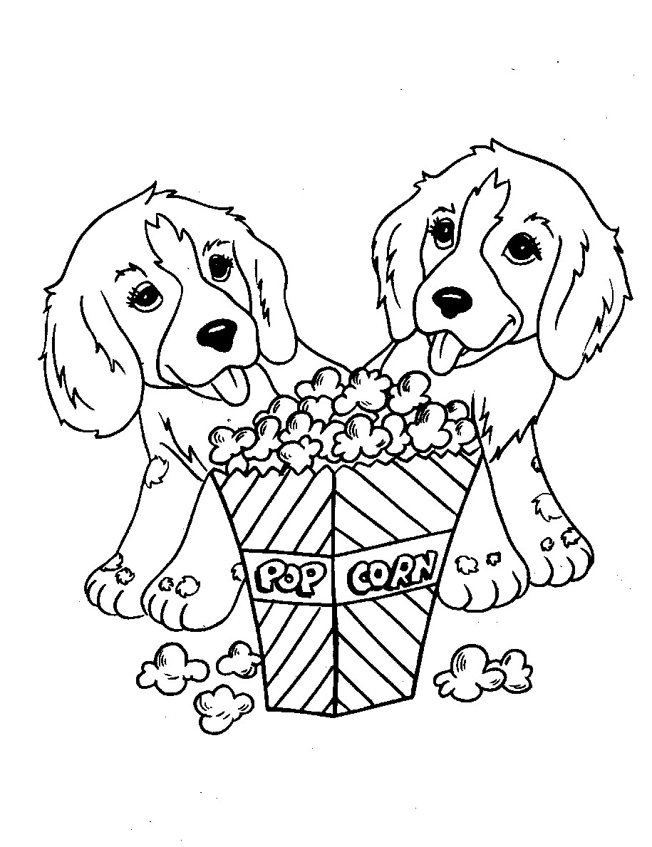 Free Coloring Pages For Toddlers
 Free Printable Dog Coloring Pages For Kids