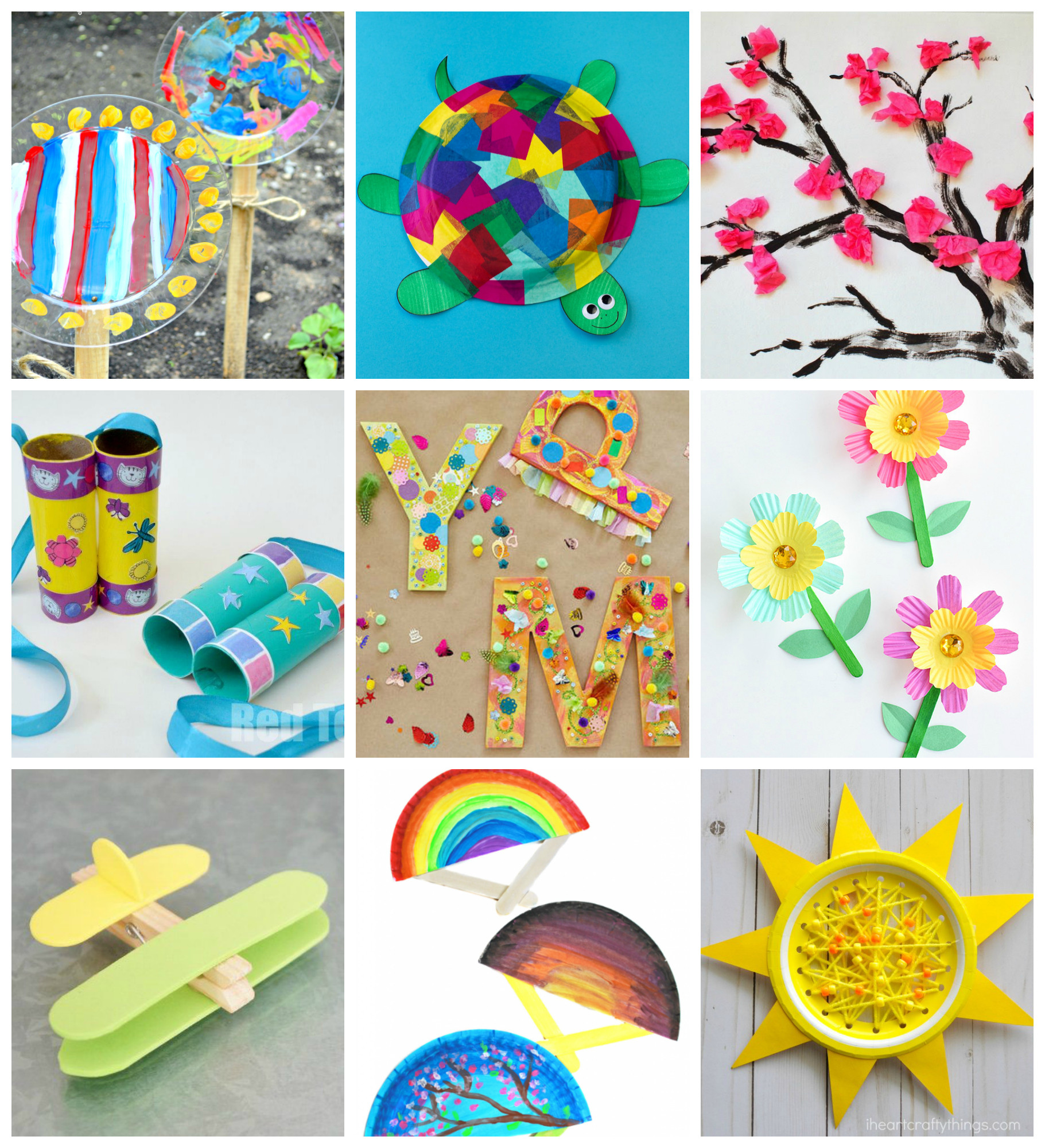 Free Craft Ideas For Kids
 50 Quick & Easy Kids Crafts that ANYONE Can Make