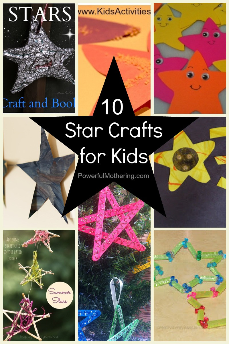 Free Craft Ideas For Kids
 10 Star Crafts for Kids
