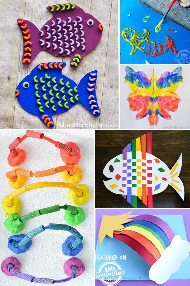 Free Craft Ideas For Kids
 25 Colorful Kids Craft Ideas